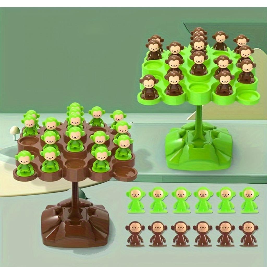 Random Color Monkey Interactive Balance Concentration Training Children's Toys