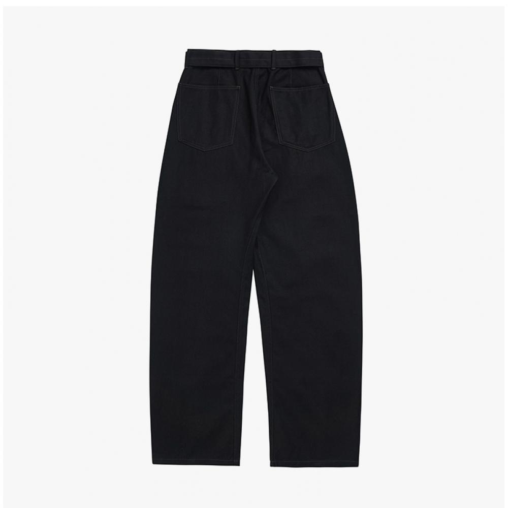 Lemaire Unisex Long Pants Twist Belted Ld1055 Bk999