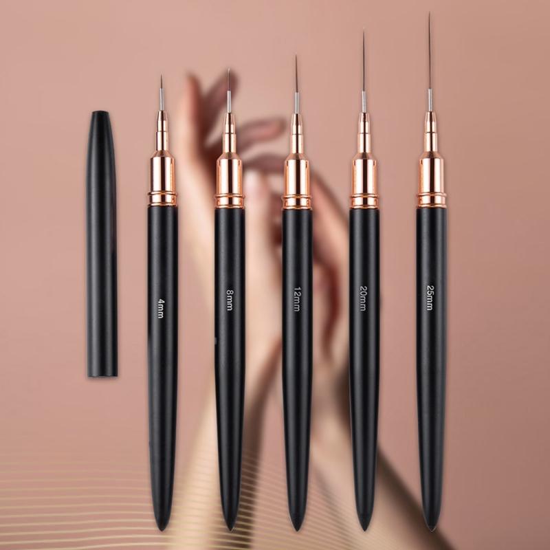 Nails Art Brush Nails Art Liner Brush Practical Nails Brush Nail Dotting Drawing Tool Nail Painting Pen for Salons