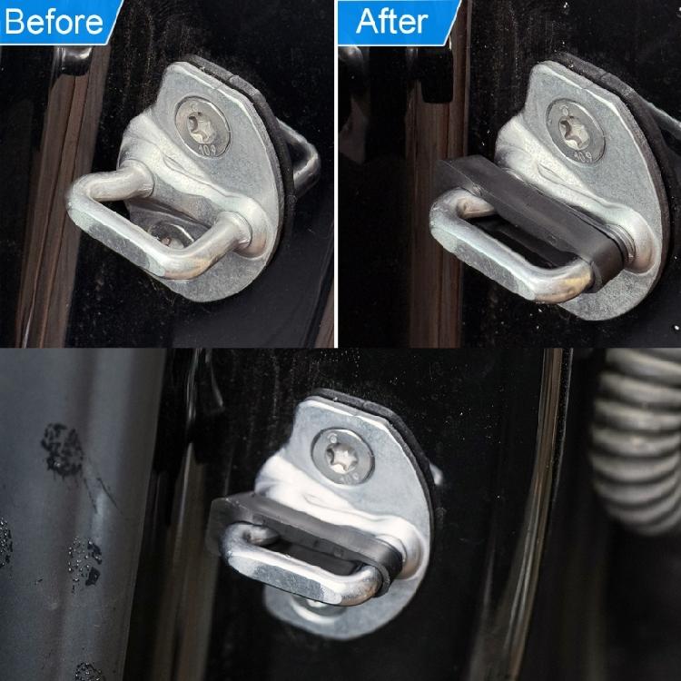 Car Door Lock Silencers Cushions Auto Lock Buffer Pads Soundproofing Door Lock Dampers Vehicle Accessories for Car