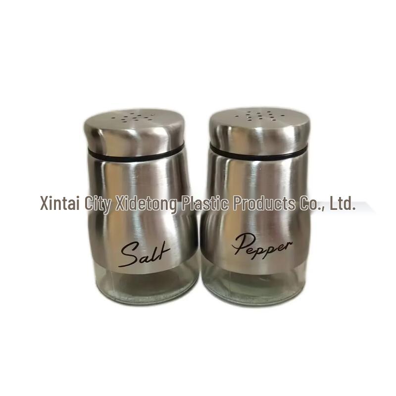 Glass Seasoning Shaker Set