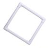 QX2E Square Plastic Embroidery Frame Clip on Embroidery Hoop for Needlework Craft