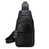 Genuine Leather Chest Pack Men's Large-capacity Cowhide Shoulder Bag Business Commuter Men's Crossbody Bag Phone Storage Bag