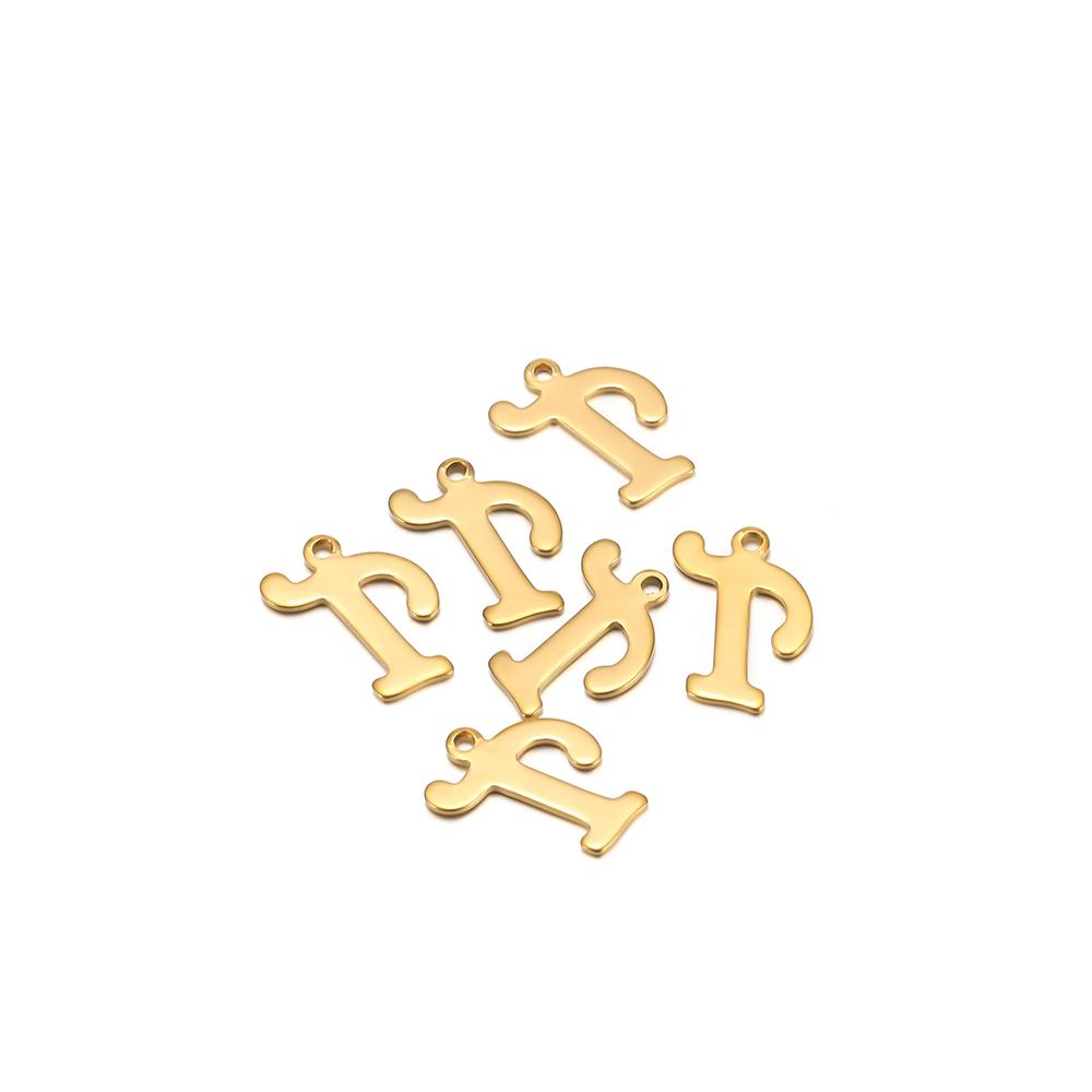 30pcs Stainless Steel A-Z 26 Cursive Font Letter Pendant Alphabet Charms Necklace Pendant DIY Jewelry Bracelet Making Earrings