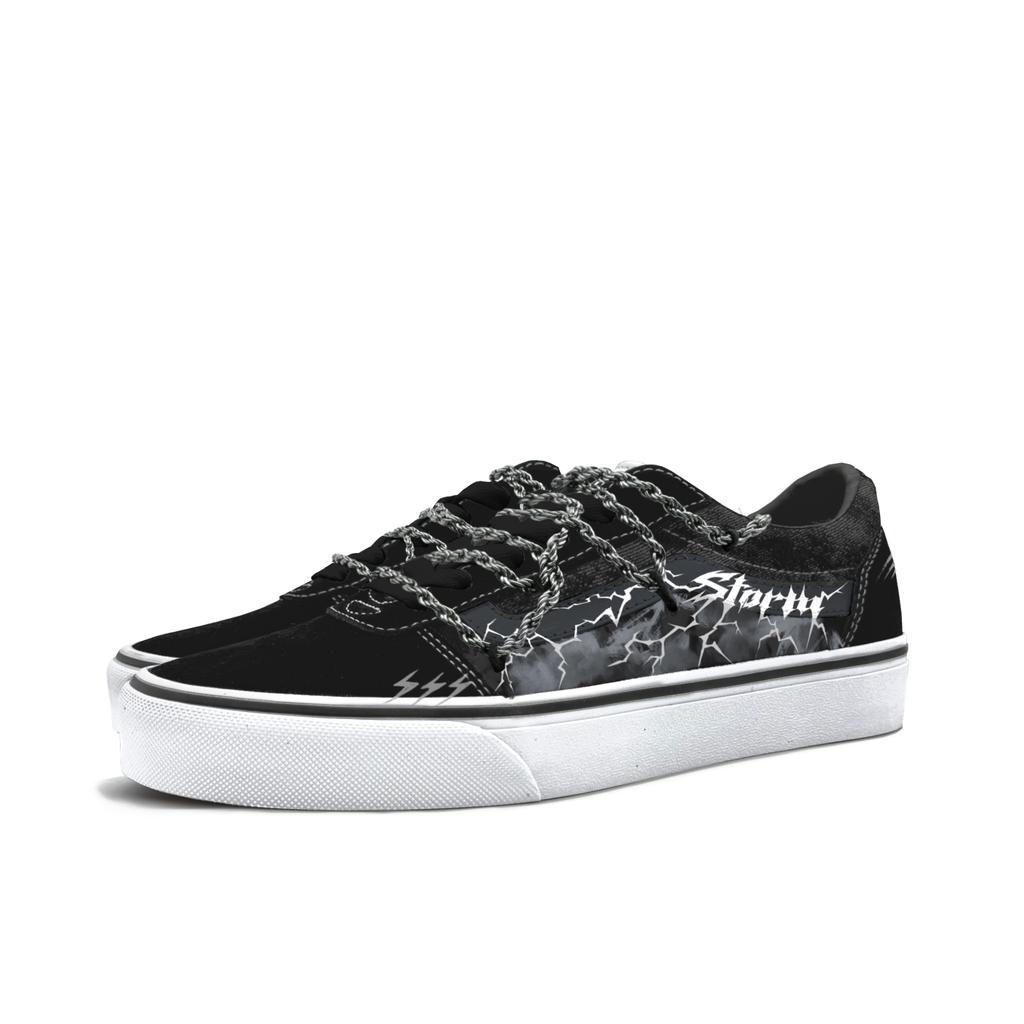 Vans Ward Abrasion Resistant Low top Skateboard Shoes Men's Gray VN0A36EMC4R(Team613-)