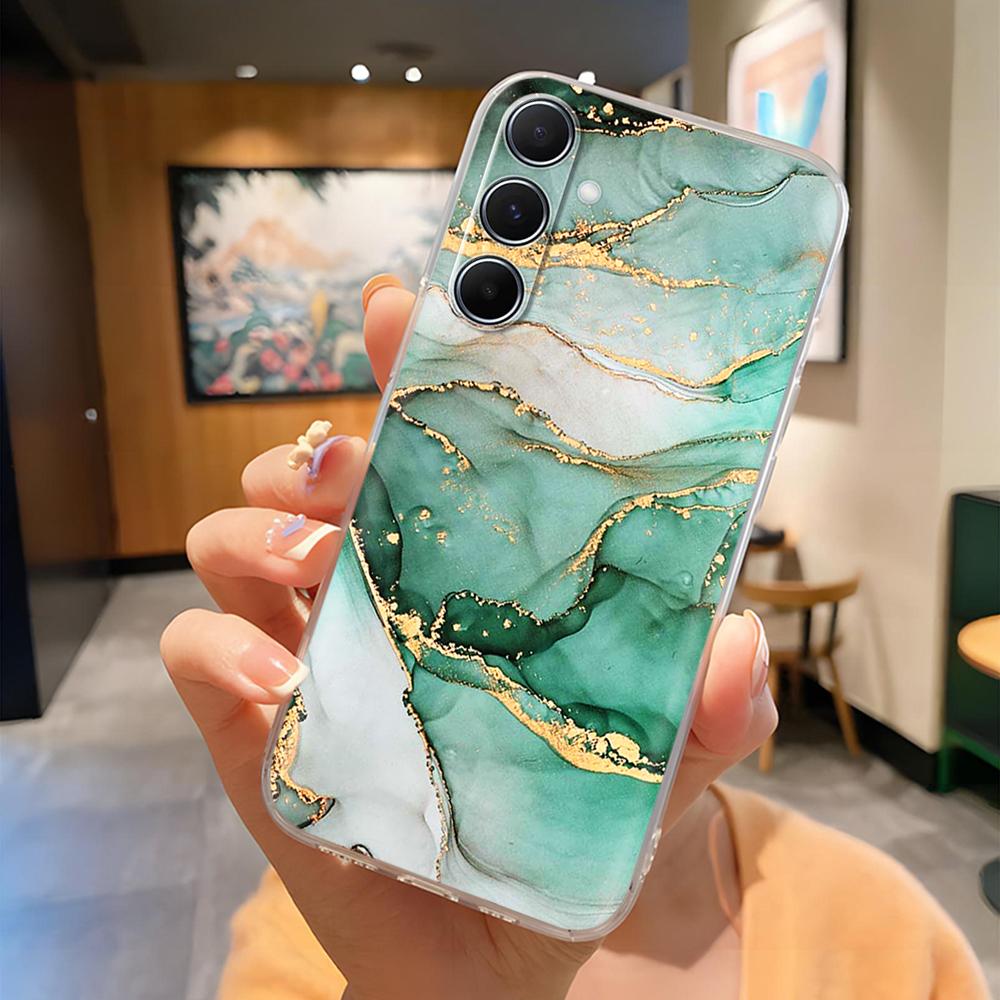 6.7" For Samsung A36 SM-A366E Case Painted Pattern Soft Clear Silicone TPU Cover on For Samsung Galaxy A36 5G A366 Cases Fundas