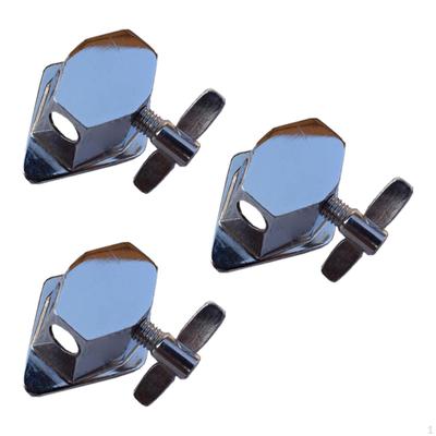 3 Pieces Floor Tom Drum Leg Bracket Rack Support Practical Easy To Install Replacement for