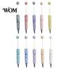 Creative DIY Pen Beadable Pen, Rhinestone Faux Pearl Ballpoint Fancy Glitter Personalized Gift for Crafting, Student Stationery Office Writing