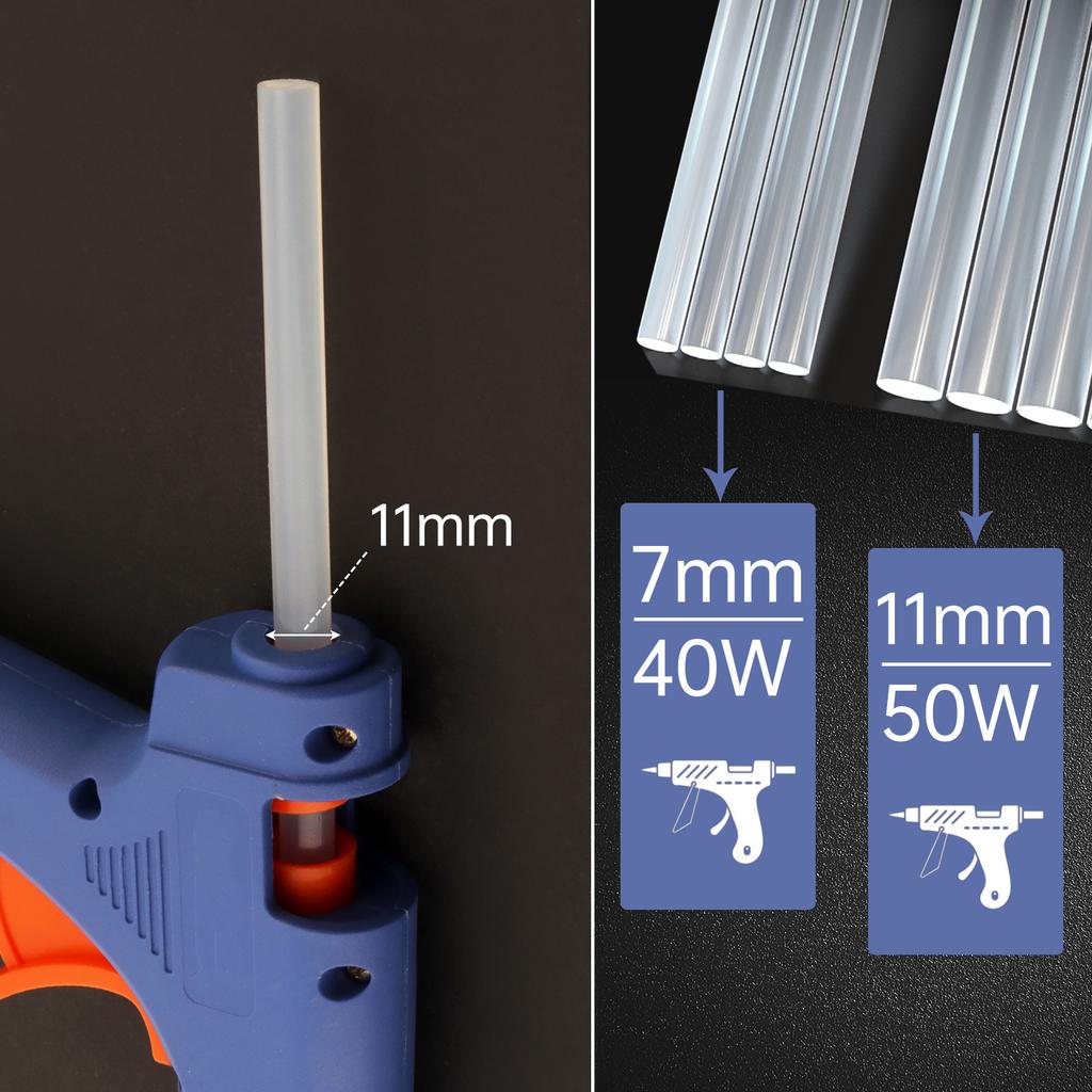 10pcs/30pcs Hot Melt Glue Sticks Dia 11mm Length 150mm / 250mm / 270mm for DIY Craft / Decoration / Repairing, Multipurpose Glue Sticks