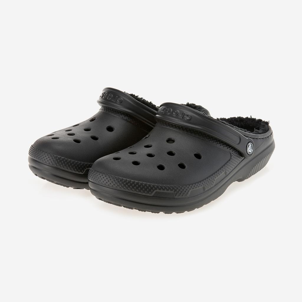 Crocs Classic Lined Clog [CRS203591-BLK/BLK]