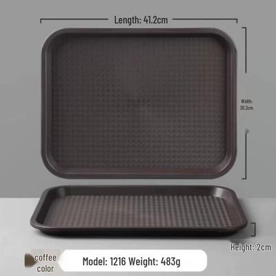 Muke Plastic Anti-slip Serving Tray