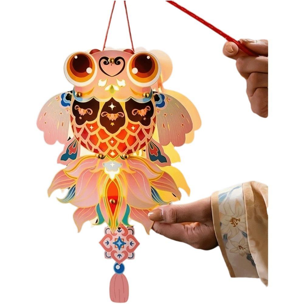 Butterfly Children's Hand-held Lanterns Paper Luminous Lantern Mid-Autumn Festival