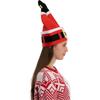 1pc Winter personality Hats for Funny,Novelty Adult Christmas Hats,Crazy for Xmas Party,Dress Up Celebrations,Winter Party