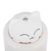 White Plastic 300ML Cat Ultrasonic   Humidifier USB Mist Mistorizer Household LED Night Light