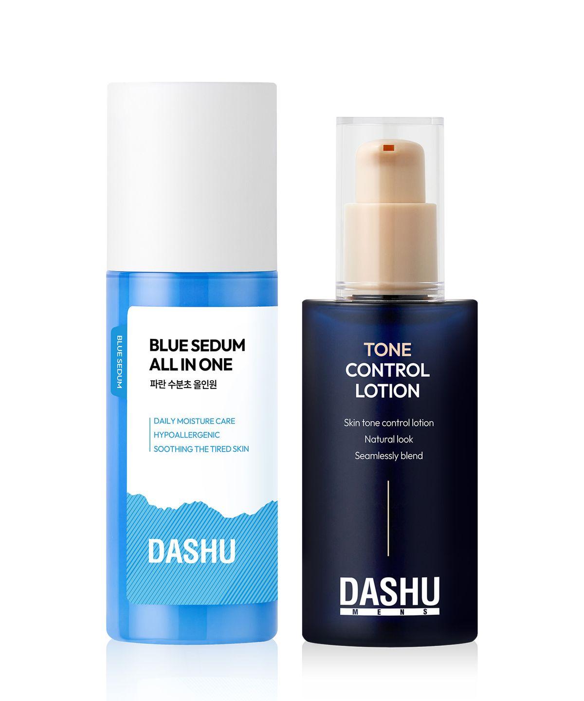 Boy Blue Moisture Herb All-in-One 150ml + Men s Tone Control Cover Lotion 65ml No. 2 [Neutral Beige] + All-in-One