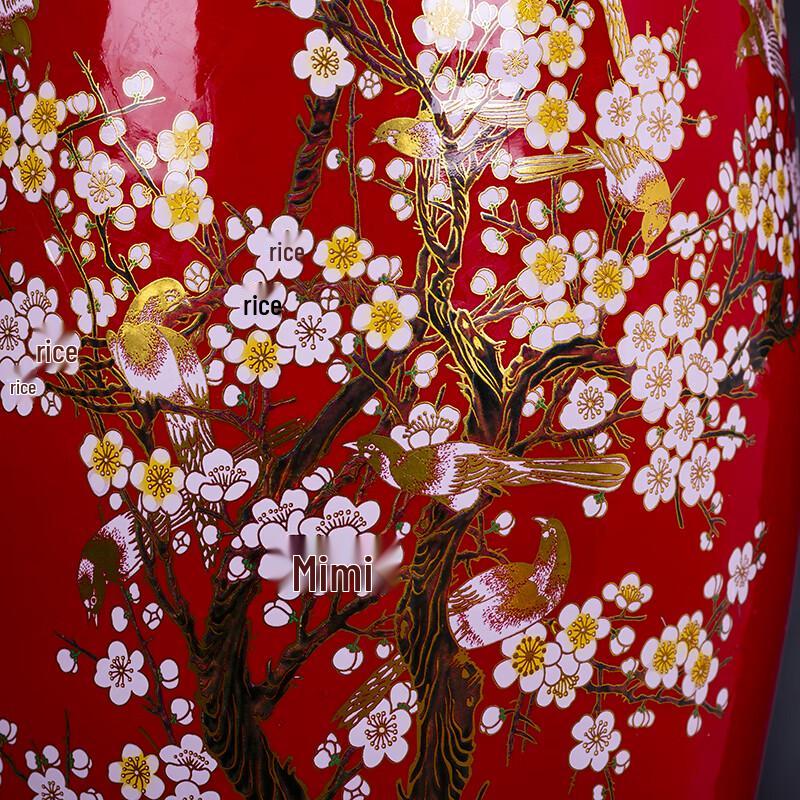 Jingdezhen Ceramic Rice Storage Bin