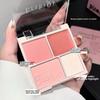 4 farby Lícenka Rozjasňovač Kontúrovacia paleta Paleta na líčenie Paleta na tvár Paleta na líca