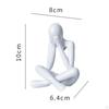 Abstract Figure Sculpture Decorative Figurine Art Crafts Modern Statue Desktop Ornament for Table