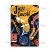 DORA Tin Sign MISES Music Metal Plate Rock Metal Plaque Vintage Metal Poster Bar Club Home Decorative Plate Musical Instrument Metal Sign