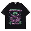Anime The Apothecary Diaries Print T Shirt Men Women Fashion T Shirt Summer Loose Casual Cotton Aesthetic Trend T Shirts Tops