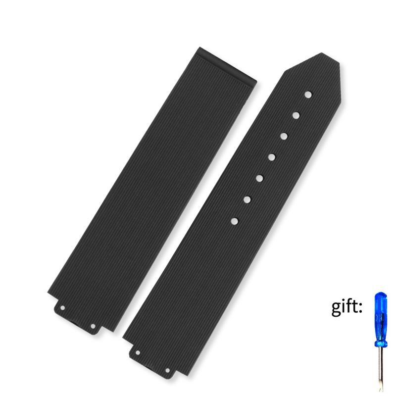 20mmX13mm For Hublot Female Women Rubber Strap Quartz Fusion Silicone Watch Accessories Band Wrist Band 18mm Watch Buckle