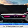 BMW 5er G60 2025ABS Carbonfaser-Mittelkonsole Navigationsbildschirm untere Blende Dekoraufkleber Autozubehör