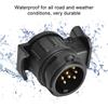 12V 13Pin to 7Pin N&S Trailer Socket Adapter Plug Converter Connector for Trailer Caravan