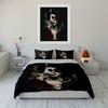 Vintage Smoking Woman Print Bedding Duvet Cover Set Duvet Cover Pillowcases  (1*Duvet Cover 2*Pillowcases, without duvet insert)