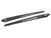Tesla Model Y Dry Carbon Interior Door Trim Sticker Set
