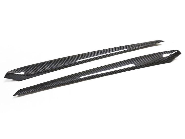 Tesla Model Y Dry Carbon Interior Door Trim Sticker Set