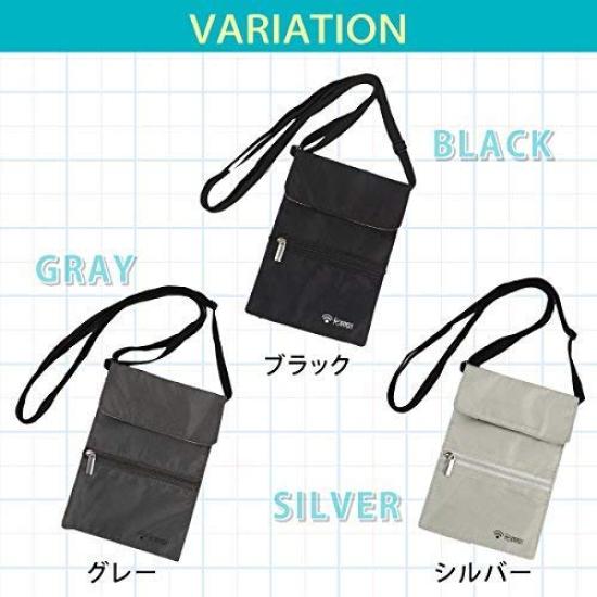 Foppery Passport Neck Pouch with Electromagnetic Wave Passport Security Pouch Case, Anti-Skimming, Ultra-Lightweight Blocking, Anti-Theft, Holder,