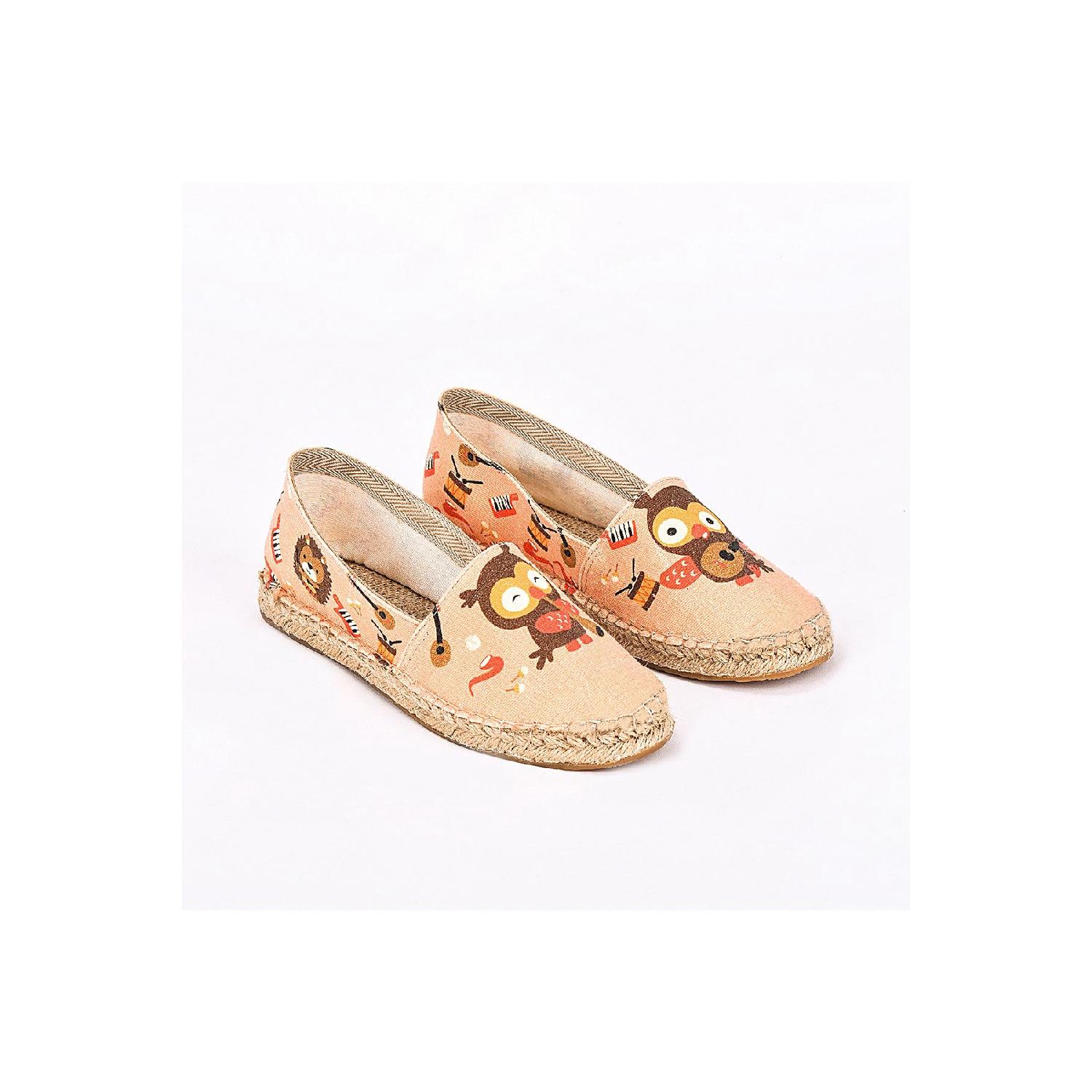 

Special Design Handmade Wicker Base Espadrille 36