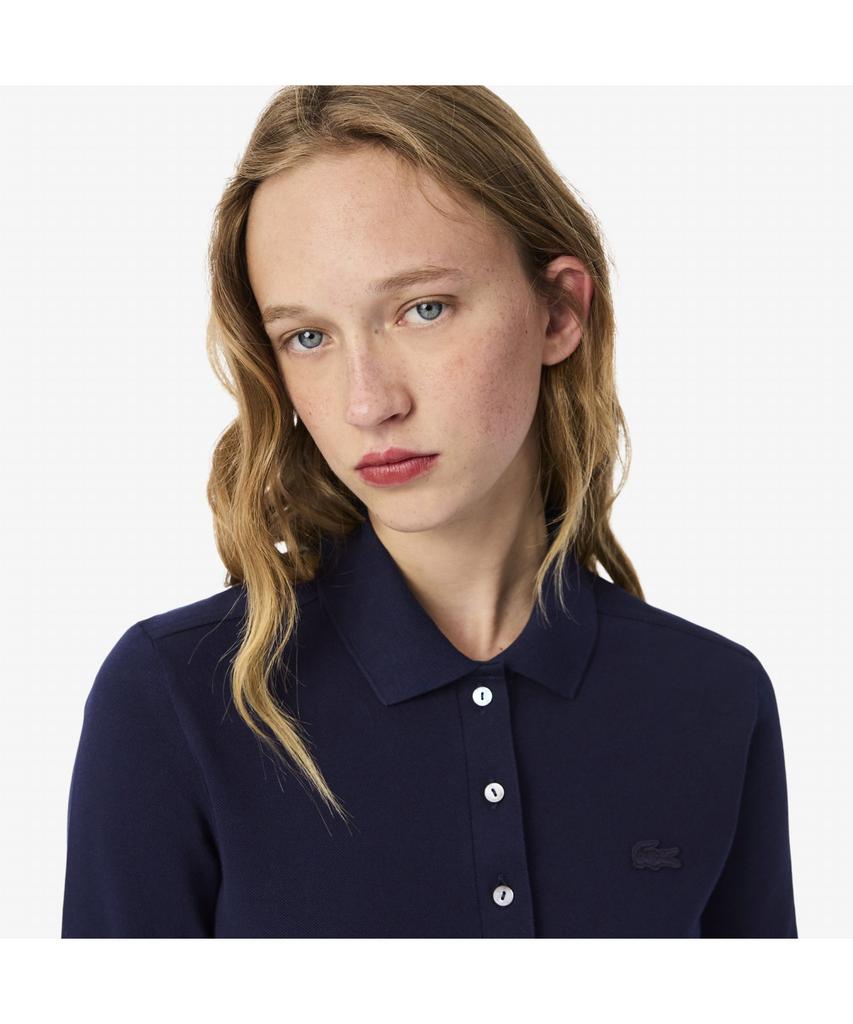 LACOSTE Women'S Slim Fit Long Sleeve Polo Shirt Pf5464-55N 166
