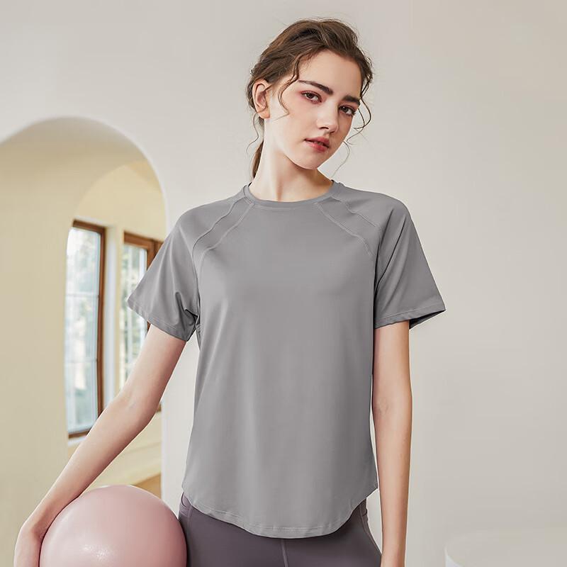 WEZHO Women's Loose Fit Quick-Dry Sports T-Shirt