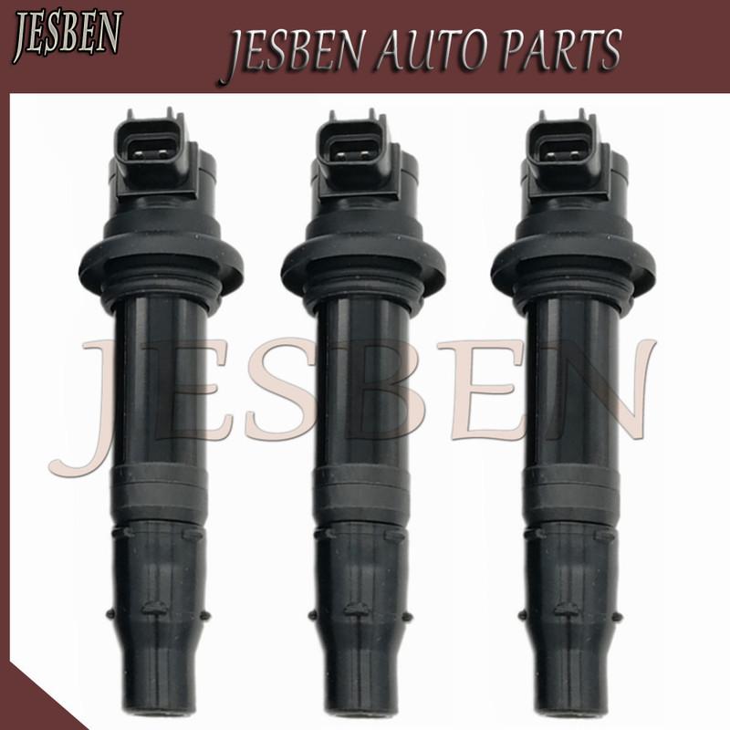 3pcs 8ES-82310-00-00 Ignition Coil for Yamaha SIDEWINDER RS VENTURE VECTOR Viking SRVIPER RS90 WR250R WR250X WR25R 2013-