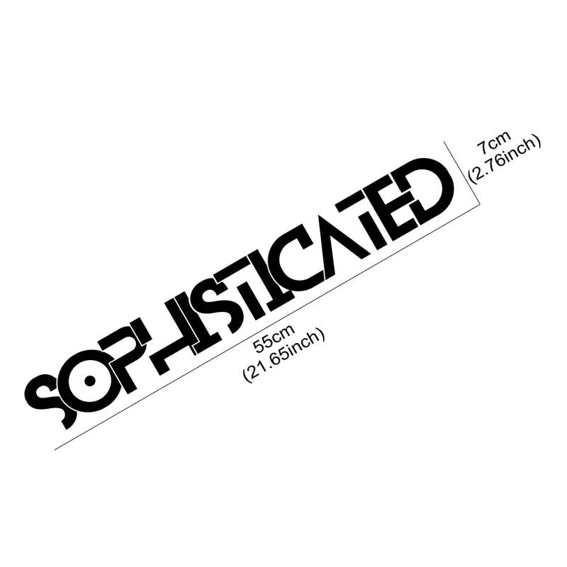 Sophisticated Slogan Banner Car Sticker Car Body Side Vinyl Decal Waterproof Automobile Styling Decoration Stickers Accessories