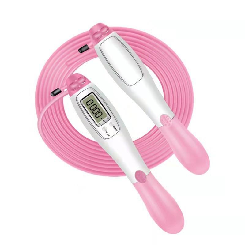 Cordless Weighted Jump Rope with Counting - Adult & Child Fitness Equipment