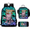Zaino Anime Periferico My Singing Monster Borse Scolastiche da Uomo e da Donna