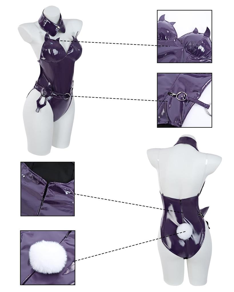 Yakuwa Nazumi Purple Bunny Cosplay Adult Cultural Event Stage Yakuwa Nazumi Cosplay Nazumi Bunny [Kanzu Ryohin] Cosplay, Suit, Costume, Costume,