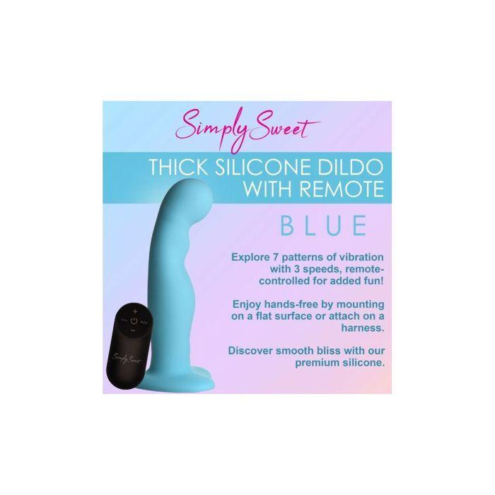 G-Spot Vibrator - XR - Blue - Silicone - 3 Speeds - Water-resistant