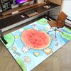 1PC Watermelon Lake Carpet Ultra Soft, Thick & Absorbent, Non Slip Machine Washable Mat for Entryway