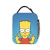 Simpsonsed Cartoon Thermal Insulated Lunch Bags for School Portable Food Bag Container Cooler Thermal Lunch Box