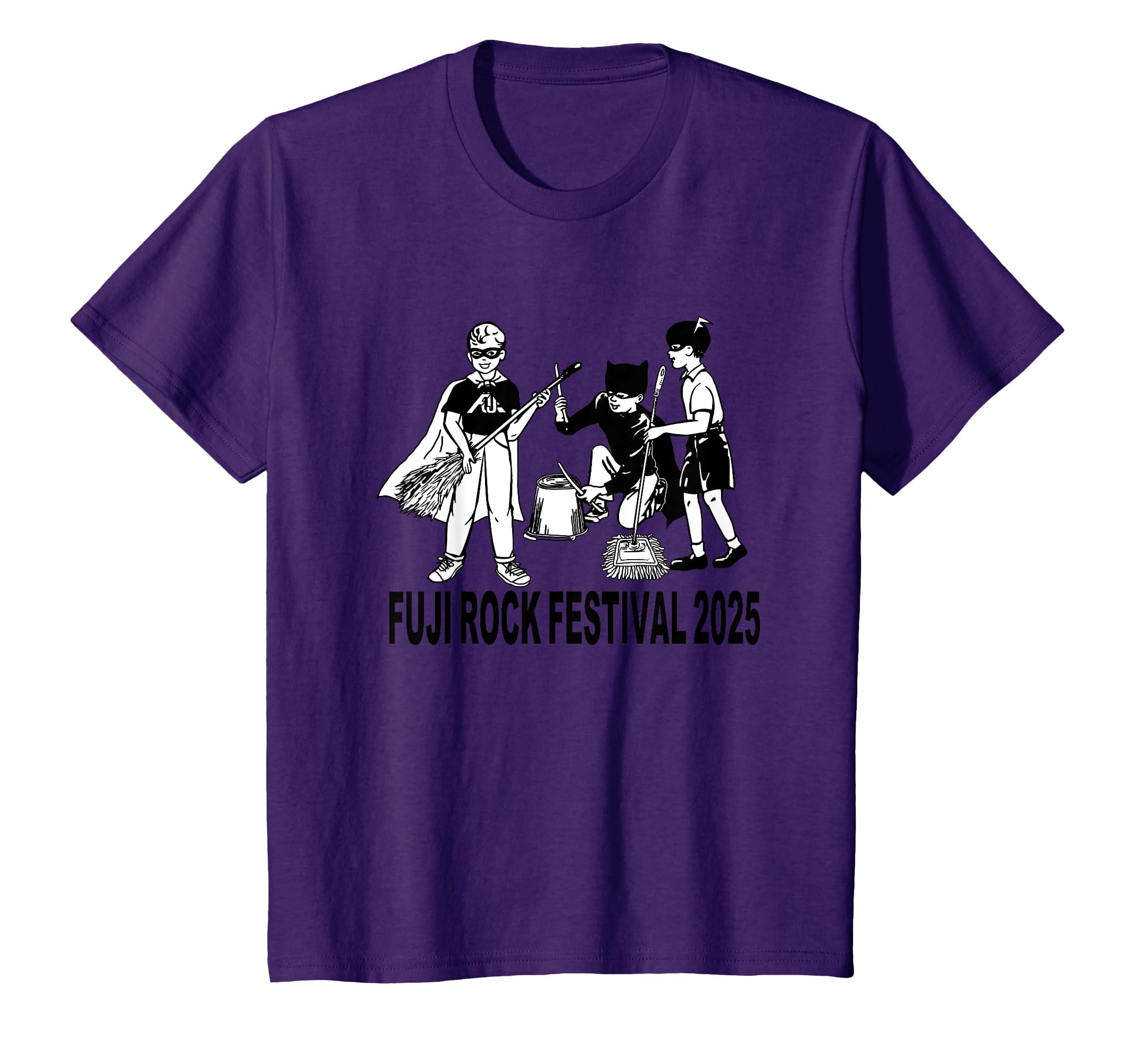 

Детская футболка FUJI ROCK 25 PLAY Amazon Limited Color Purple чёрный