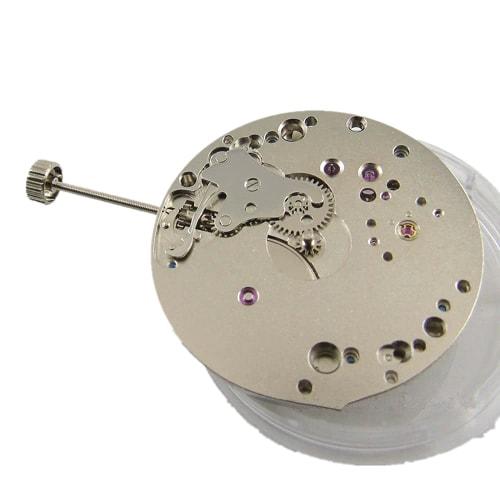 

Классический механизм механических часов с ручным заводом, винтажный 6498, 17 камней, замена механизма 6498, часовые аксессуары