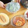 Reusable Elastic Bowl Covers Food Grade Plastic Fresh Keeping Film Stretch Food Covers for Kitchen Food Storage Meal Prep