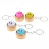 Portachiavi Spremibili Mini Panini al Vapore Carini Kawaii con Design Morbido Anti-Stress Perfetti per Decorazione Zaino Gadget per Feste Regali per Bambini