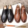 Hochwertige Formelle Schuhe Herren Klassische Business Britische Hochzeit Gesellschaftliche Lederschuhe Herren Brogue Herren Kleiderleder Herren Slipper