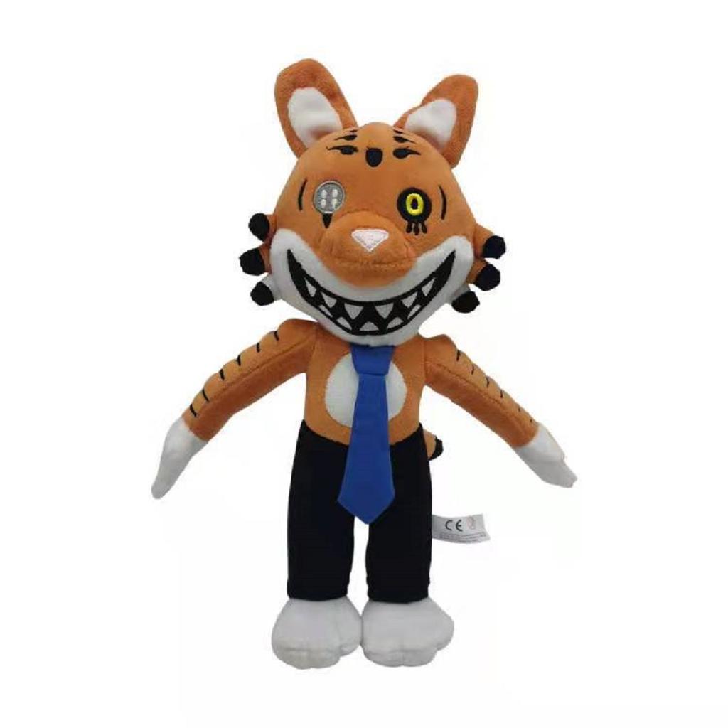 Mr Hopp's Playhouse 2 Plush Soft Toys Mr Stripes Stuffed Animal Tiger Rabbit Plush Toys Game Figure Dolls for Children Kids