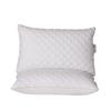 Pure Color Pillow - White Medium-Low Support Pillow for Dorms & Couples