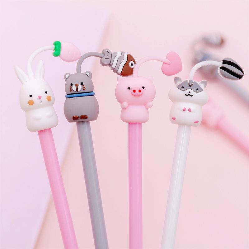 Korean Cartoon Cute Pet Paradise Neutral Pen - Fresh Student Exam Signature Pen